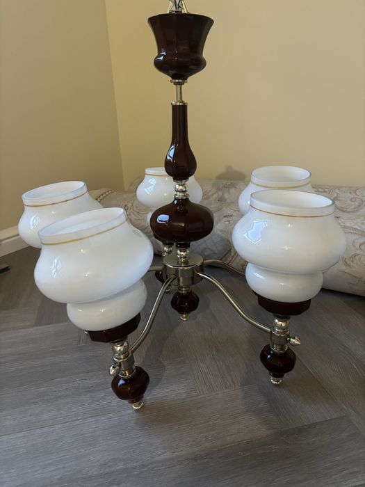 Люстра винтаж советской эпохи