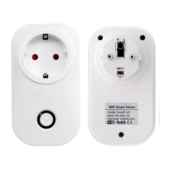 Интернет ключ WiFi Smart Plug  220V /16A. Контролен електромер