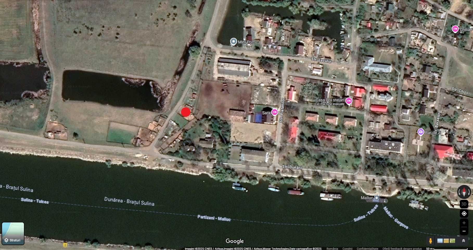 Teren in Delta Dunarii langa lac - comuna Maliuc 387 mp