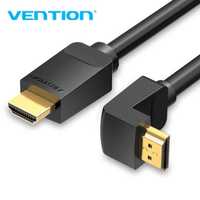 Vention Кабел HDMI Right Angle 270 v2.0 M/M 4K/60Hz Gold 1.5M AAQBG