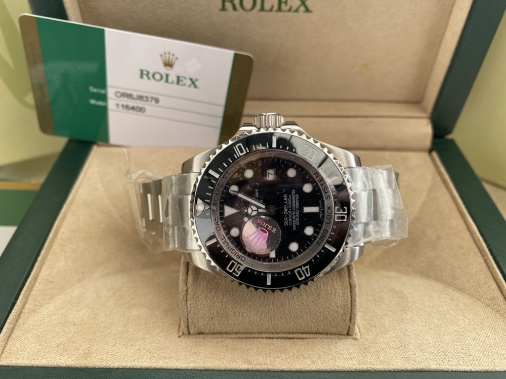 Rolex Deepsea Black, 904L, ETA3135 SWISS !!!