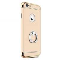 Husa pentru Apple iPhone 8, GloMax 3in1 Ring PerfectFit, Gold