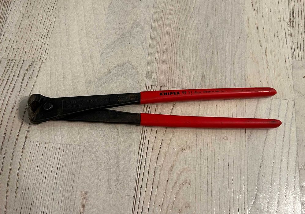 Cleste pentru constructori Knipex 300mm maner plastic - original