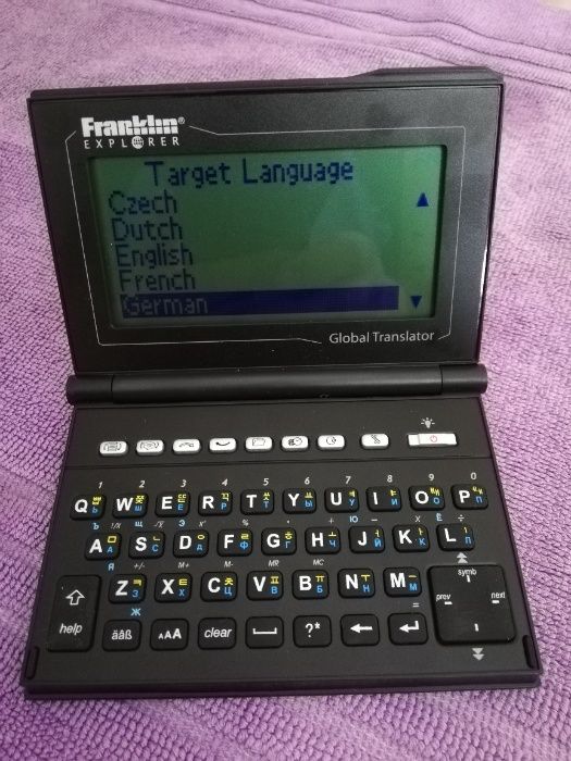 Agenda electronica global translator digital 15 limbi