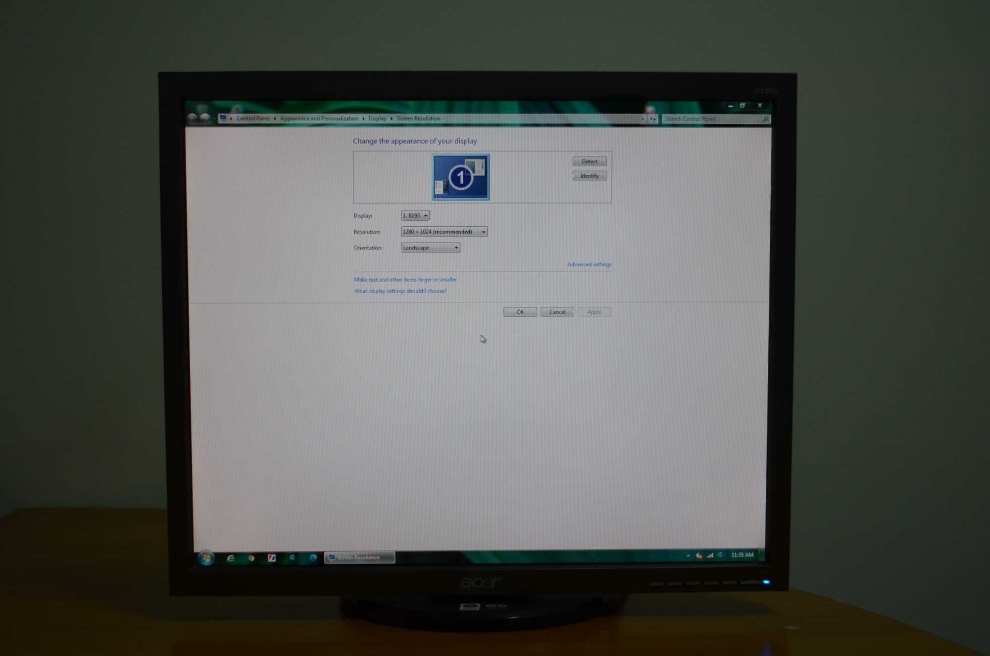 Vand Monitor Acer B193 LCD, 19 Inch