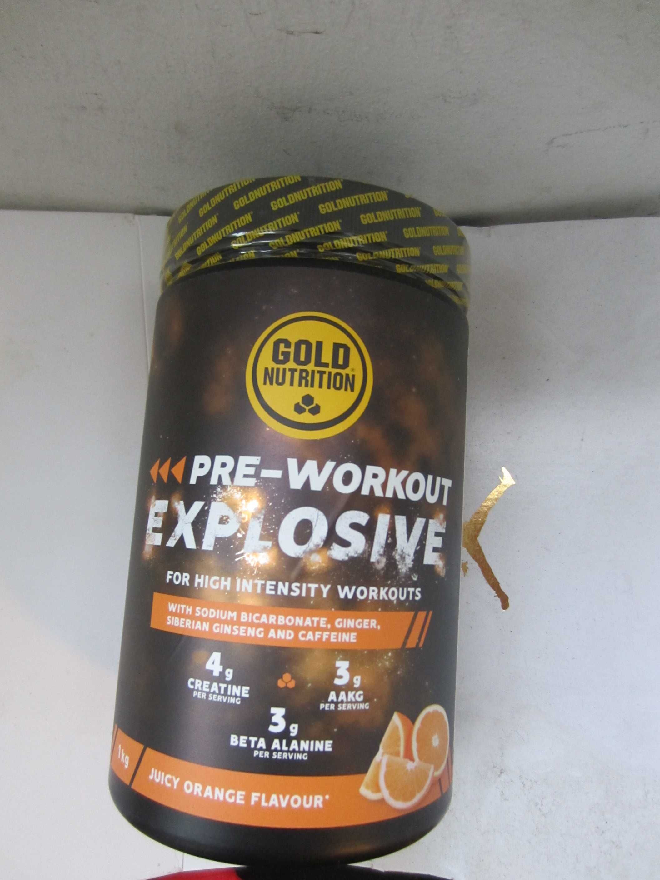 Pre-workout Explosive marca, Gold Nutrition