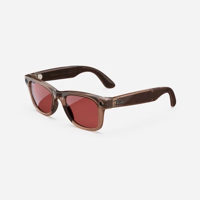 Ray-Ban Meta Wayfarer Watermelon Red