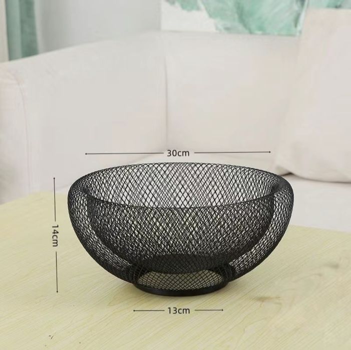 Ваза металлическая для овощей и фруктов. Новая.