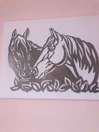 Картина с коне