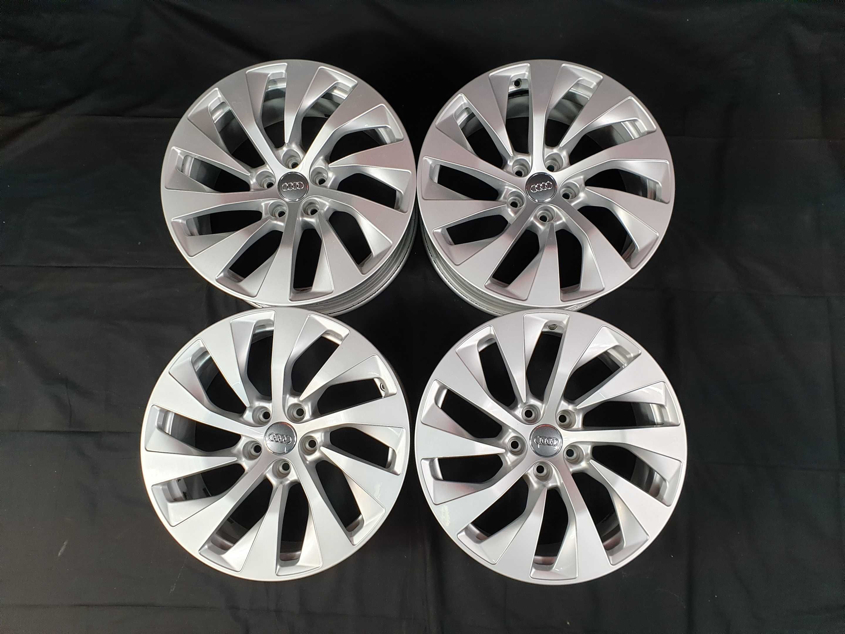 4 Jante Aliaj 5x112 18'' OEM Audi A4 A5 A6 A7 A8 Q3 Q5 - 8J ET 26 !