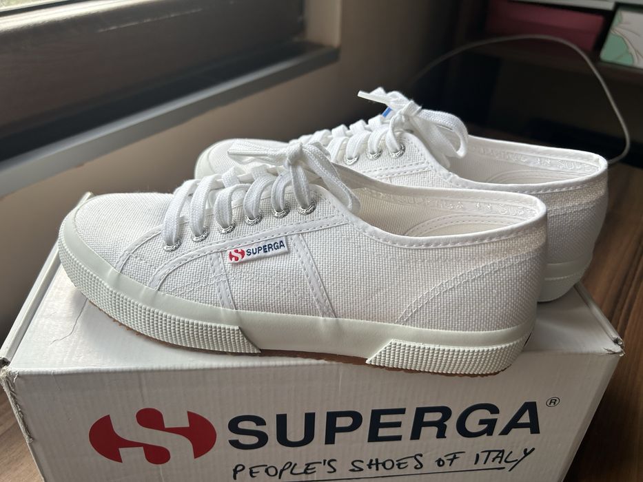 Кецове Superga, бели, нови, 39 номер