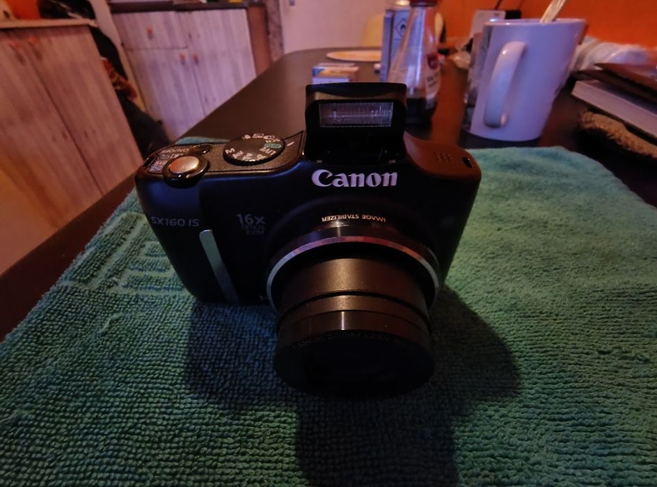 Canon PowerShot SX160 IS With Auto Focus -Дигитална камера-фотоапарат