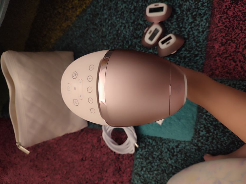 Epilator IPL Philips Lumea Prestige – stare impecabilă, cu 3 capete și