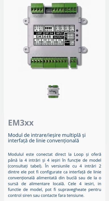 Module sisteme alarmă INIM-sigilate