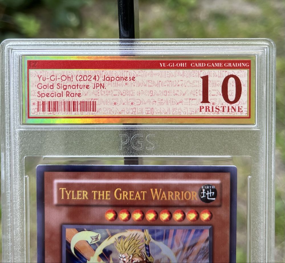 Tyler the Great Warrior Yu-Gi-Oh! Card