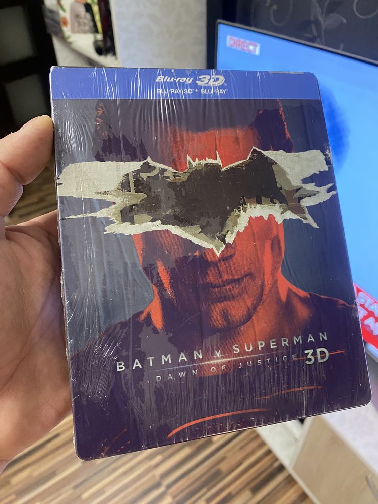 Blu-ray Batman vs Superman Dawn of Justice 3D+2D steelbook