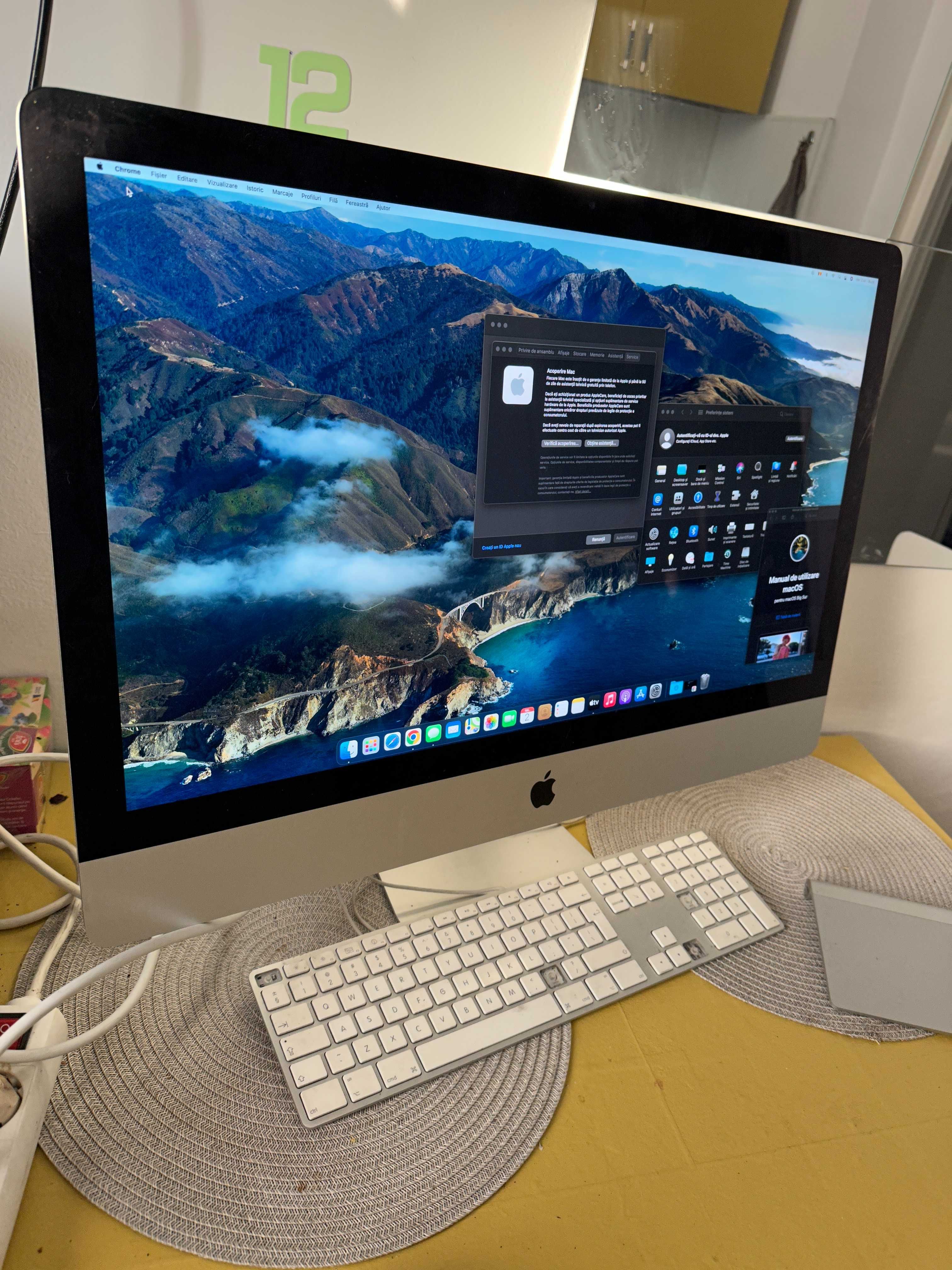 Imac 27 inchi, 5k, retina, late 2014, i5, ssd 1tb, 8 gb ram