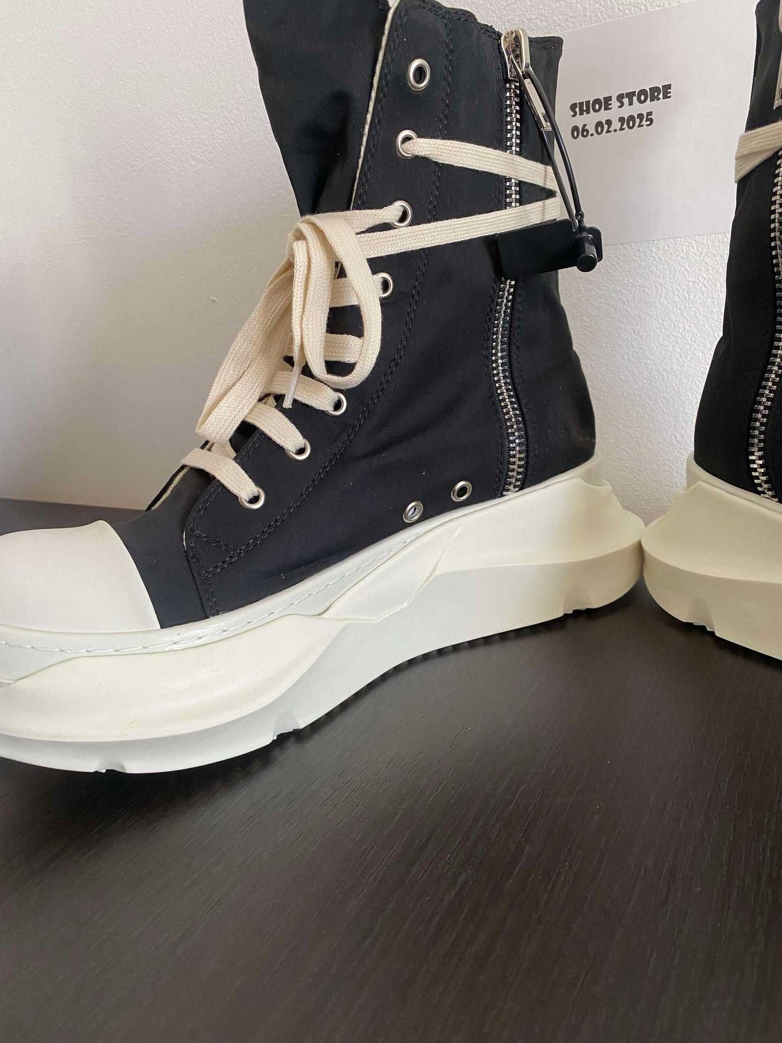 Rick Owens DRKSHDW Abstract Black