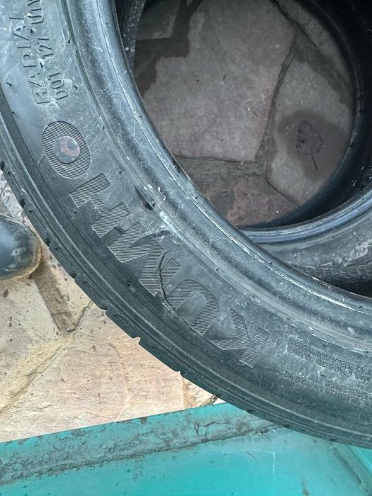 Летние шины б/у 225/45r17
