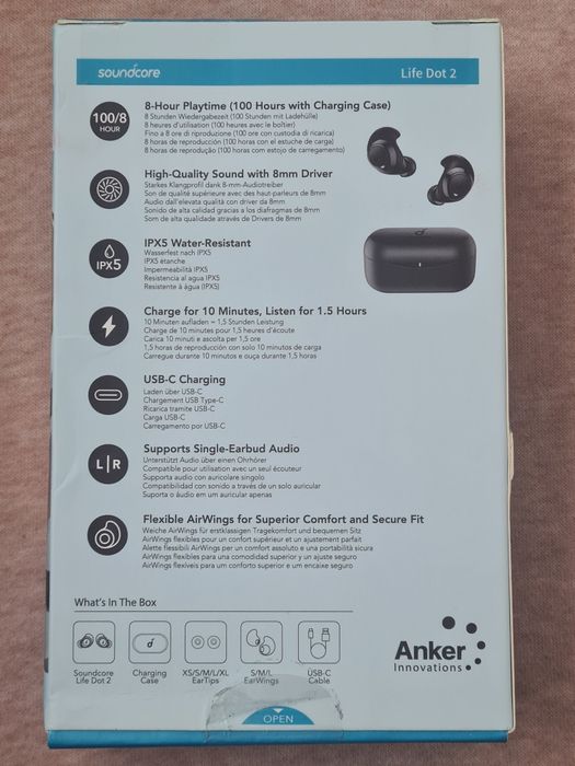 Anker  SoudCore  Life Dot2  - Total Wireless Earphones
