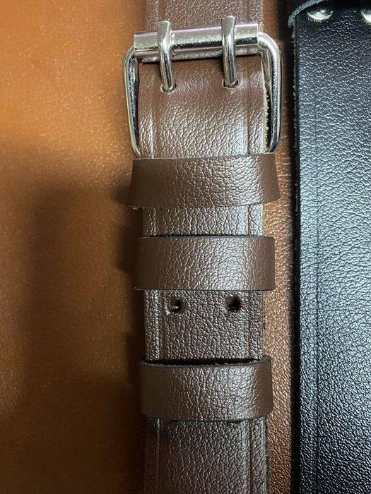 Войнишки колани от естествена кожа ширина 4см