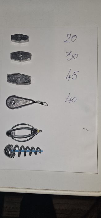 Plumbi pentru  pescuit