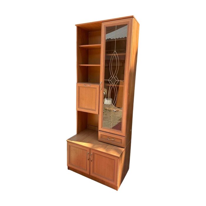 Corp de Biblioteca cu Vitrina; Dulap cu rafturi si sertar