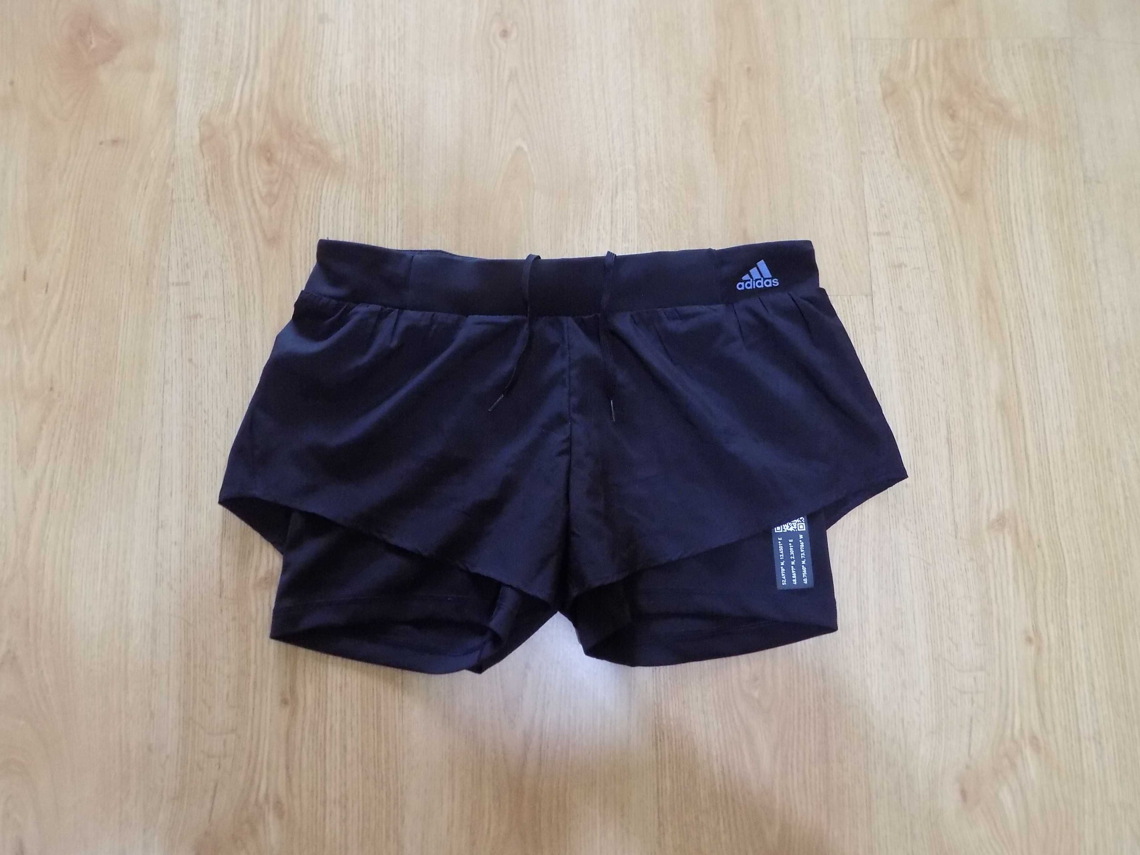 нови къси панталони adidas гащета шорти спорт крос дамски оригинал М/S