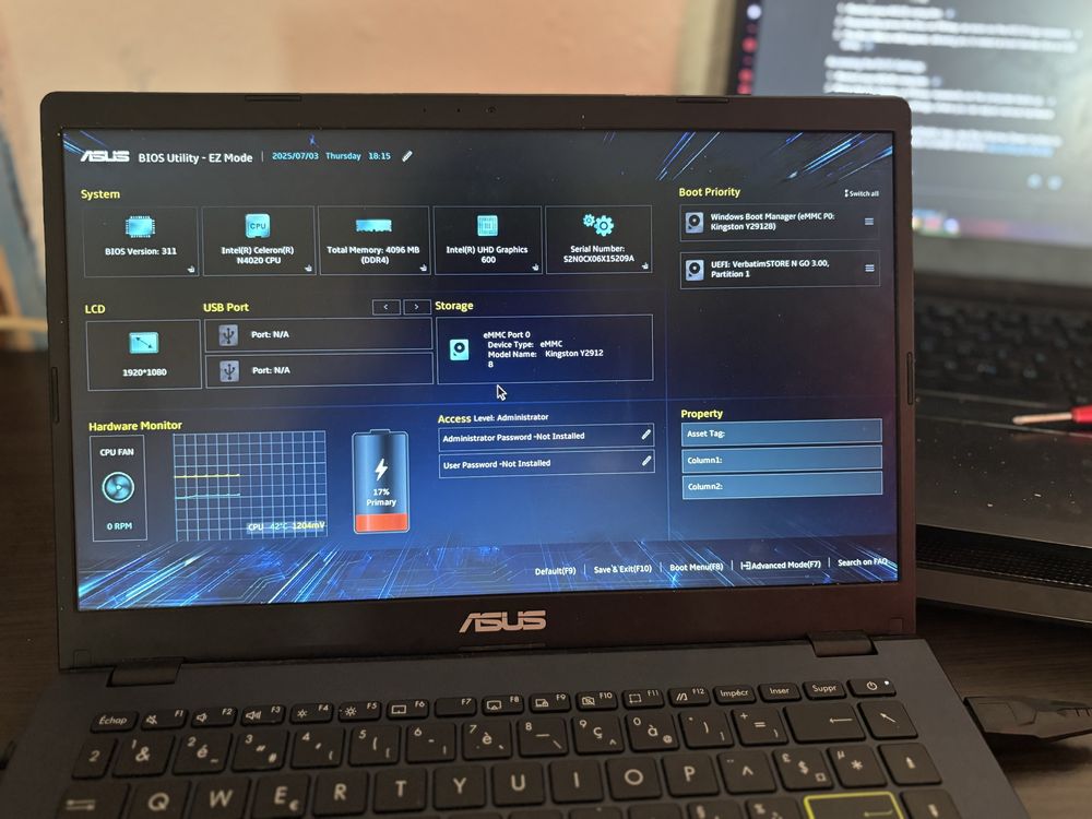 Laptop vivobook