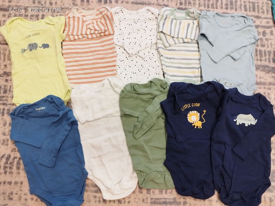 Salopete, body Zara, H&M, Lupilu pana la 6 luni