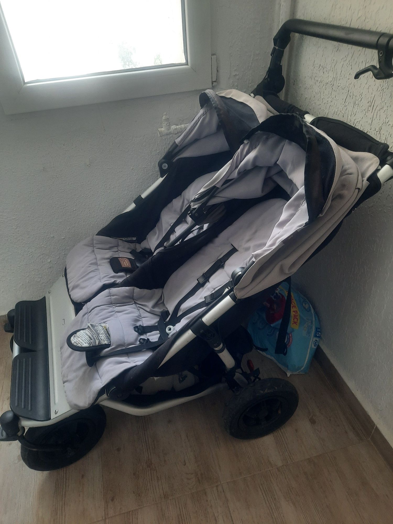 Детска количка за близнаци  Mountain buggy