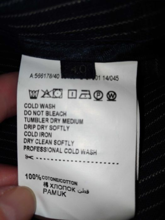 Оригинални TRU TRUSSARDI елегантни панталони  М р-р