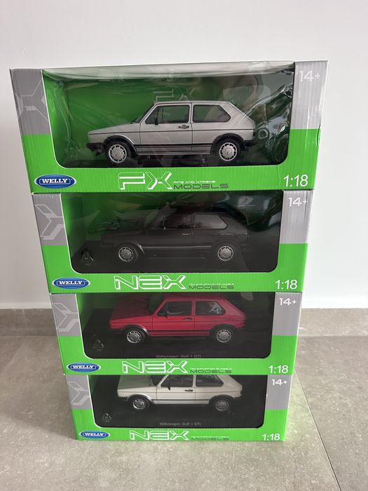 Macheta VW Golf 1 1:18 Norev Solido Welly Sunstar Vitesse