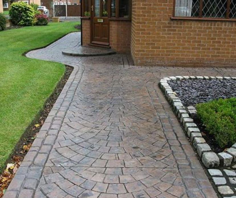 Beton amprentat la pret accesibil