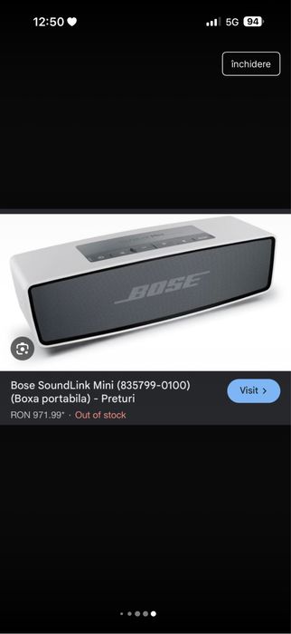 Boxa Bose SoundLink Mini