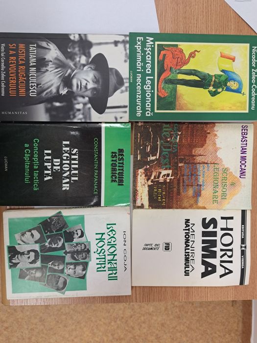 Carti despre Miscarea Legionara, 550 lei