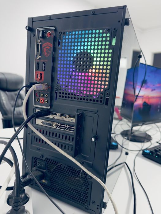 Pc Gaming/work Ryzen 1600x Gtx 1050 8GB DDR4 1TB memorie + monitorAsus