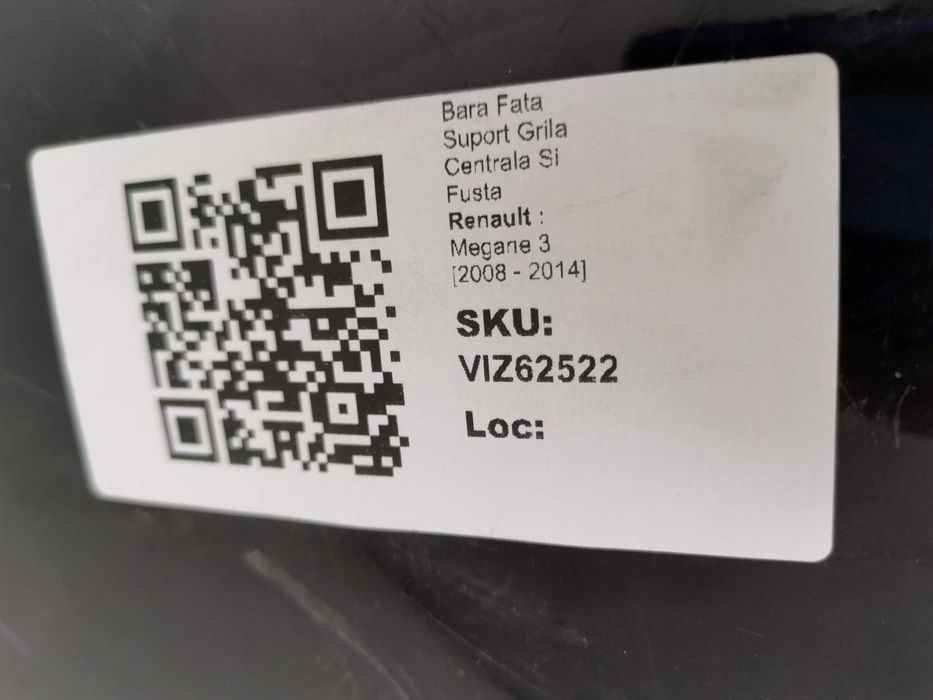 Предна броня Рено Меган 3 / Renault Megane 3 [ - ] Оригинална, в добро