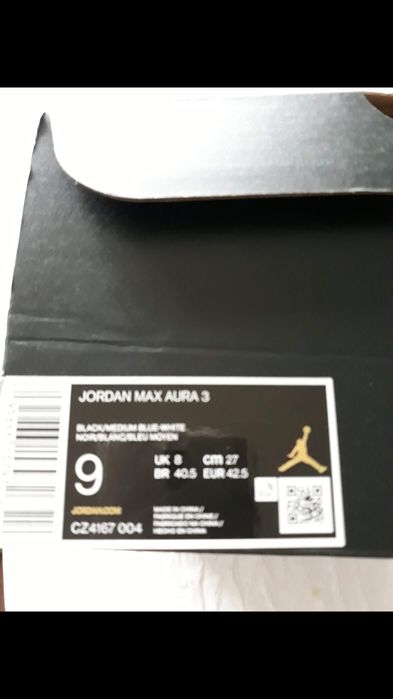 Jordan Max Aura 3 nr 41 originali