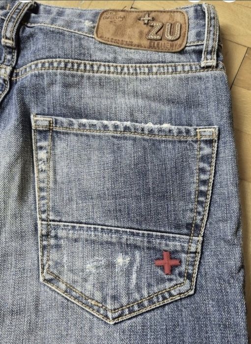 Blugi superbi ZU Elements Femei "Handmade" Slim Fit, Mărimea 28