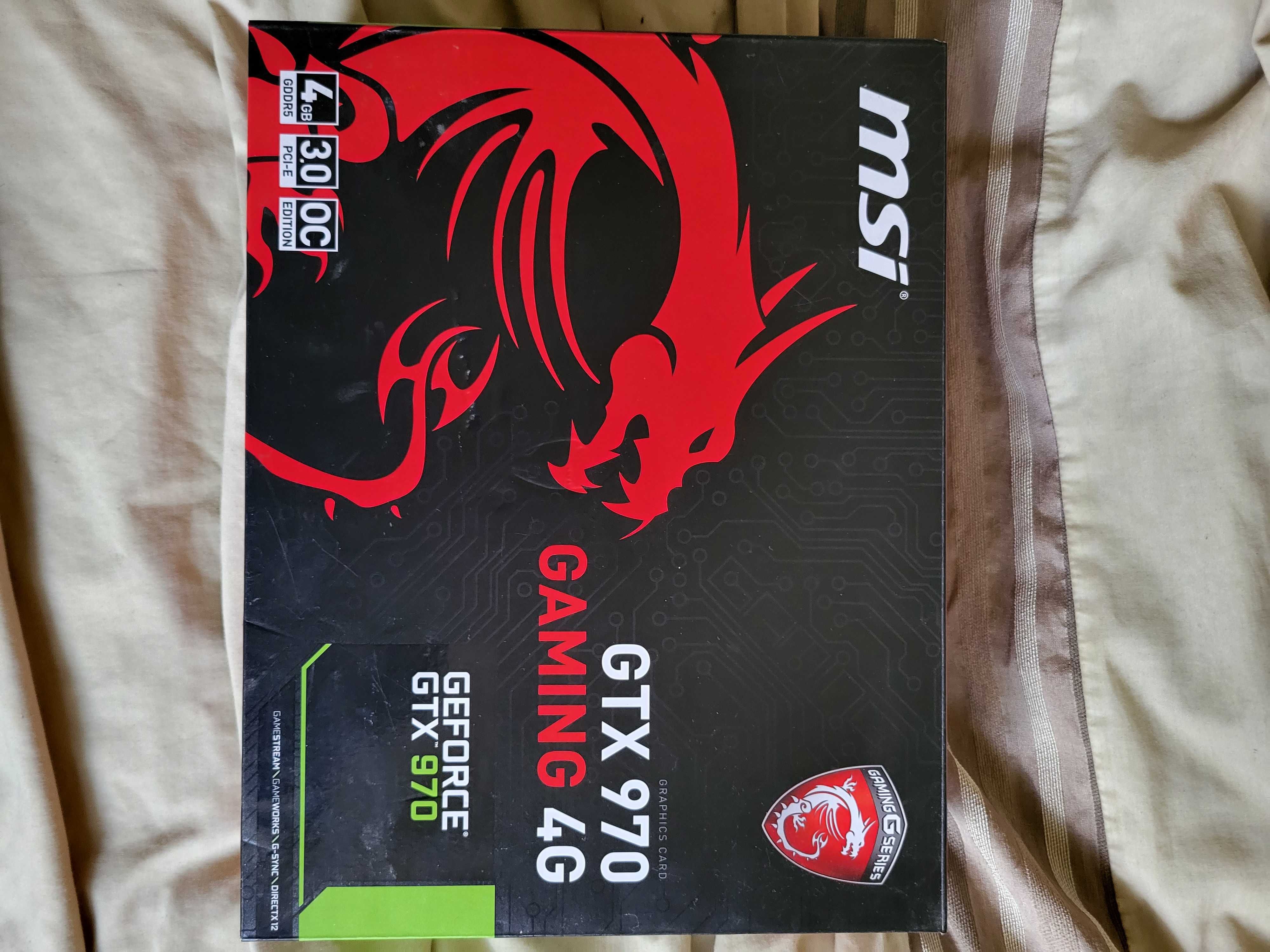 Видео карта GTX 970 gaming 4G MSI