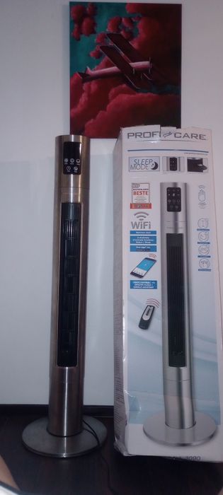 Ventilator cu wifi si telecomanda