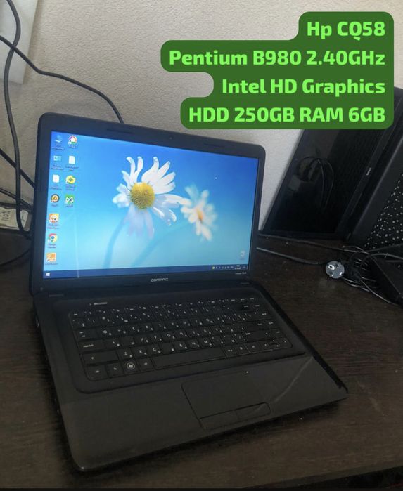 HP CQ58 Pentium B980