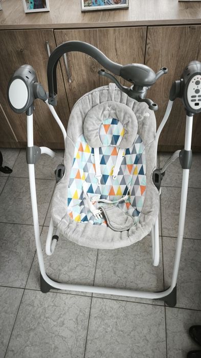 CANGAROO Електрическа люлка - шезлонг SWING STAR МОЗАЙКА