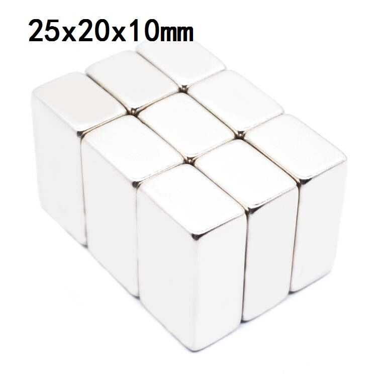 Неодимов магнит 25x20x10mm N52, magnit, neodimov, магнити, magnet