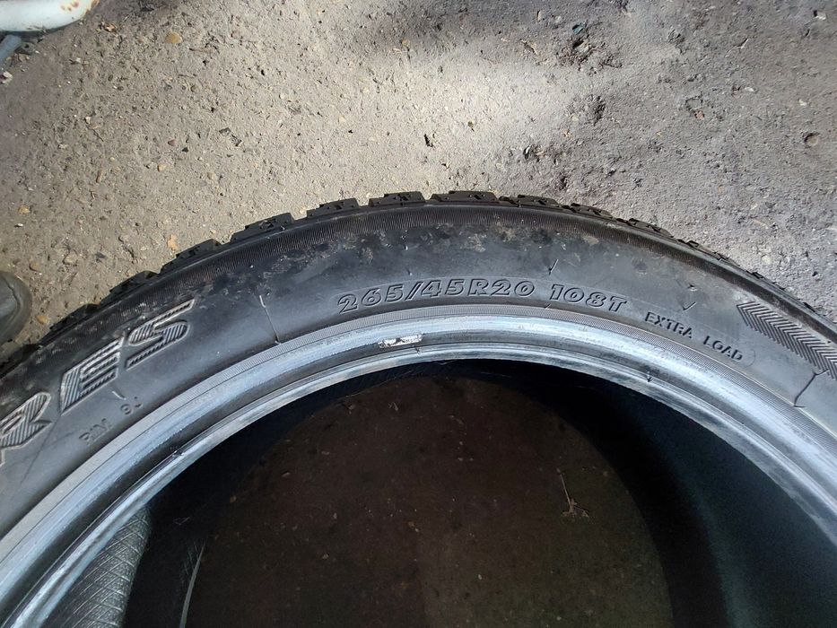 265/45/20 зимни комплект 4 бр