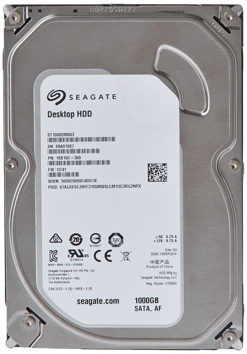 Жёсткий диск Seagate 1Tb