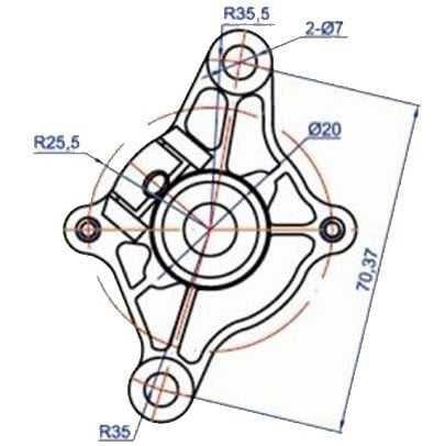 Electromotor Scuter Kymco SYM 50cc 2T