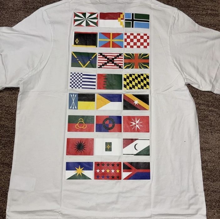 Marcelo Burlon Flags T-shirt (Brand New With Tags)