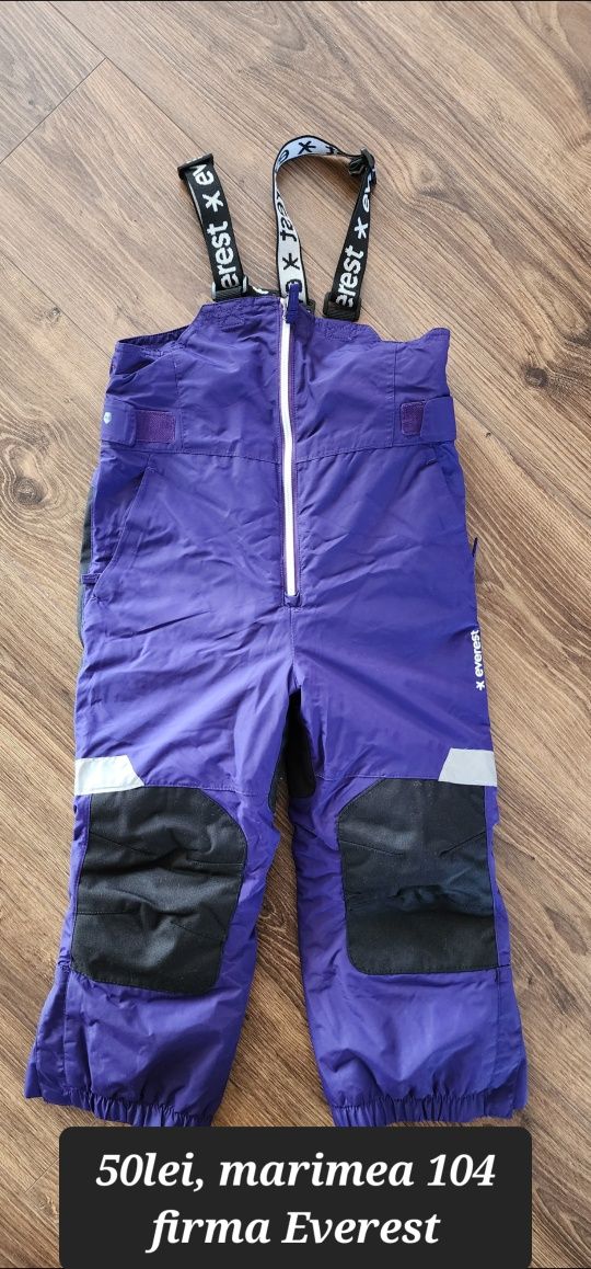 2 x Pantaloni de zapada, marimea 104 firma Everest s